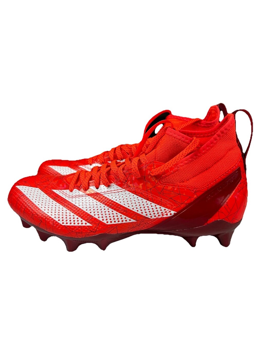 Adidas Adizero Impact Solar Red IE3972 Mens Size 11 Performance Soccer Cleat New